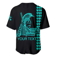 Custom Hawaii Baseball Jersey King Kamehameha Day - Green LT6 - Wonder Print Shop