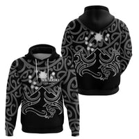 Matariki New Zealand Hoodie Maori New Year White LT6 - Wonder Print Shop