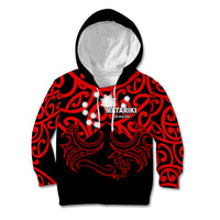 Matariki New Zealand Kid Hoodie Maori New Year Red LT6 - Wonder Print Shop