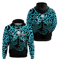 Matariki New Zealand Hoodie Maori New Year Light Blue LT6 - Wonder Print Shop