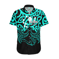 Matariki New Zealand Hawaiian Shirt Maori New Year Turquoise LT6 - Wonder Print Shop