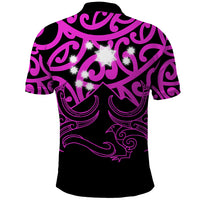Matariki New Zealand Polo Shirt Maori New Year Purple LT6 - Wonder Print Shop