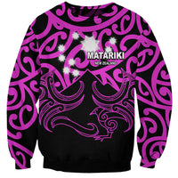 Matariki New Zealand Sweatshirt Maori New Year Purple LT6 - Wonder Print Shop