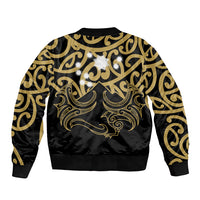 Matariki New Zealand Bomber Jacket Maori New Year Gold LT6 - Wonder Print Shop