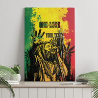Legend Bob Personalized Canvas Wall Art Reggae Grunge LT7 - Wonder Print Shop