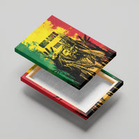 Legend Bob Personalized Canvas Wall Art Reggae Grunge LT7 - Wonder Print Shop