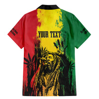 Legend Bob Personalized Family Matching Mermaid Dress and Hawaiian Shirt Reggae Grunge LT7 - Wonder Print Shop