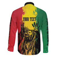 Legend Bob Personalized Family Matching Summer Maxi Dress and Hawaiian Shirt Reggae Grunge - Wonder Print Shop