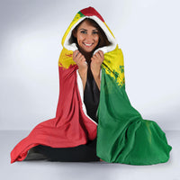 Bob Marley Personalized Hooded Blanket Reggae Grunge