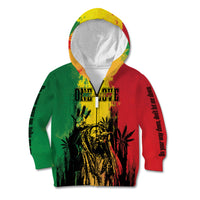 Legend Bob Personalized Kid Hoodie Reggae Grunge - Wonder Print Shop