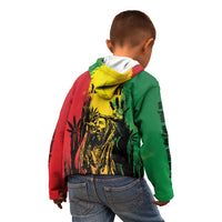 Legend Bob Personalized Kid Hoodie Reggae Grunge - Wonder Print Shop