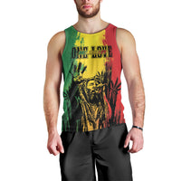 Legend Bob Personalized Men Tank Top Reggae Grunge - Wonder Print Shop