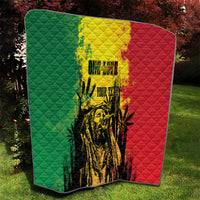 Legend Bob Personalized Quilt Reggae Grunge - Wonder Print Shop