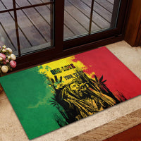 Legend Bob Personalized Rubber Doormat Reggae Grunge - Wonder Print Shop