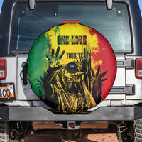 Legend Bob Personalized Spare Tire Cover Reggae Grunge - Wonder Print Shop