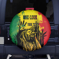 Legend Bob Personalized Spare Tire Cover Reggae Grunge - Wonder Print Shop