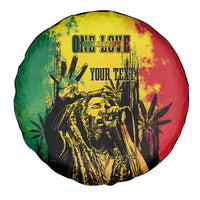 Legend Bob Personalized Spare Tire Cover Reggae Grunge - Wonder Print Shop