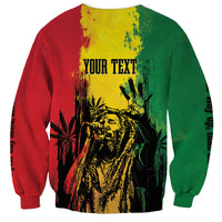Legend Bob Personalized Sweatshirt Reggae Grunge - Wonder Print Shop