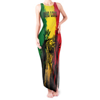 Legend Bob Personalized Tank Maxi Dress Reggae Grunge - Wonder Print Shop