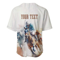 Personalised Kentucky Horse Racing Baseball Jersey 151st Anniversary LT7