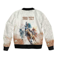Personalised Kentucky Horse Racing Bomber Jacket 151st Anniversary LT7
