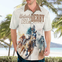 Personalised Kentucky Horse Racing Hawaiian Shirt 151st Anniversary LT7