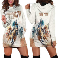Personalised Kentucky Horse Racing Hoodie Dress 151st Anniversary LT7