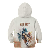 Personalised Kentucky Horse Racing Kid Hoodie 151st Anniversary LT7