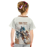 Personalised Kentucky Horse Racing Kid T Shirt 151st Anniversary LT7