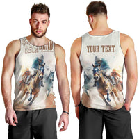 Personalised Kentucky Horse Racing Men Tank Top 151st Anniversary LT7