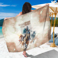 Personalised Kentucky Horse Racing Sarong 151st Anniversary LT7
