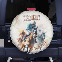 Personalised Kentucky Horse Racing Spare Tire Cover 151st Anniversary LT7