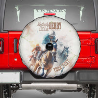Personalised Kentucky Horse Racing Spare Tire Cover 151st Anniversary LT7