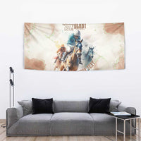 Personalised Kentucky Horse Racing Tapestry 151st Anniversary LT7