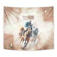 Personalised Kentucky Horse Racing Tapestry 151st Anniversary LT7