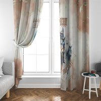 Personalised Kentucky Horse Racing Window Curtain 151st Anniversary LT7