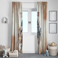 Personalised Kentucky Horse Racing Window Curtain 151st Anniversary LT7