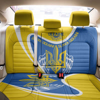 Ukraine Stylized Tryzub Back Car Seat Cover Slava Ukraini