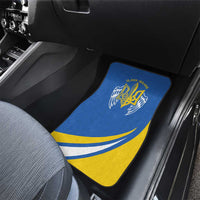 Ukraine Stylized Tryzub Car Mats Slava Ukraini