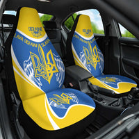 Ukraine Stylized Tryzub Car Seat Cover Slava Ukraini