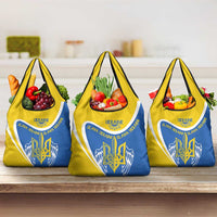 Ukraine Stylized Tryzub Grocery Bag Slava Ukraini
