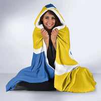 Ukraine Stylized Tryzub Hooded Blanket Slava Ukraini