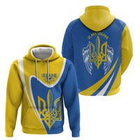 Ukraine Stylized Tryzub Hoodie Slava Ukraini