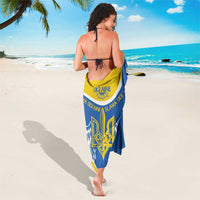 Ukraine Stylized Tryzub Sarong Slava Ukraini