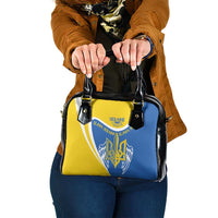 Ukraine Stylized Tryzub Shoulder Handbag Slava Ukraini