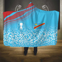 DR Congo WC2026 Guernsey Leopard Inspired Hooded Blanket