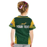 South Africa Rugby 2023 Kid T Shirt Bokke Champions - Wonder Print Shop