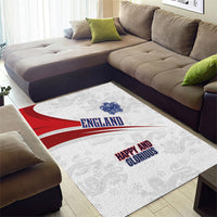 England Football WC2026 Area Rug Three Lions - Happy And Glorious