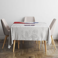 England Football WC2026 Tablecloth Three Lions - Happy And Glorious