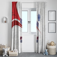 England Football WC2026 Window Curtain Three Lions - Happy And Glorious